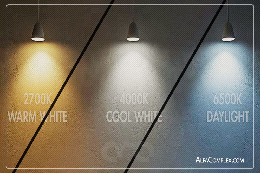 راهنمای نوع نور لامپهای روشنایی