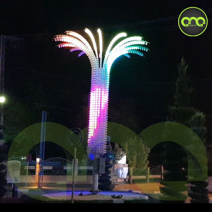 درخت نوری با ریسه بلوطی