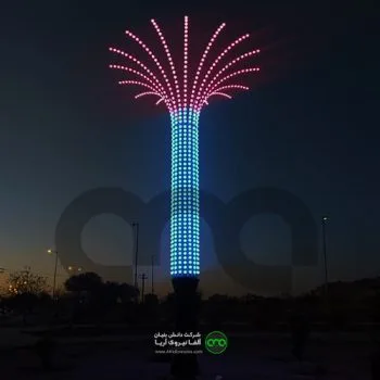 المان حجمی درخت نورانی آلفا نیرو