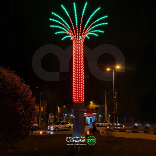 المان حجمی درخت نورانی آلفا نیرو