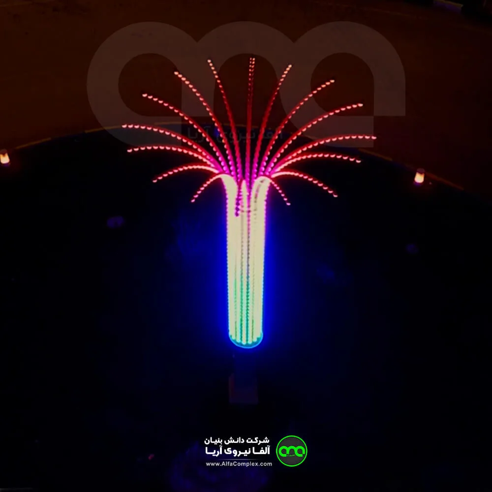 المان حجمی درخت نورانی آلفا نیرو
