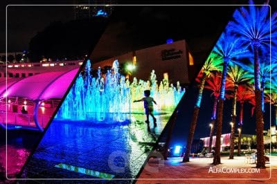 نورپردازی led فضای عمومی