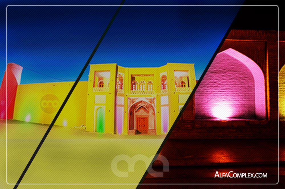 نورپردازی بناهای تاریخی