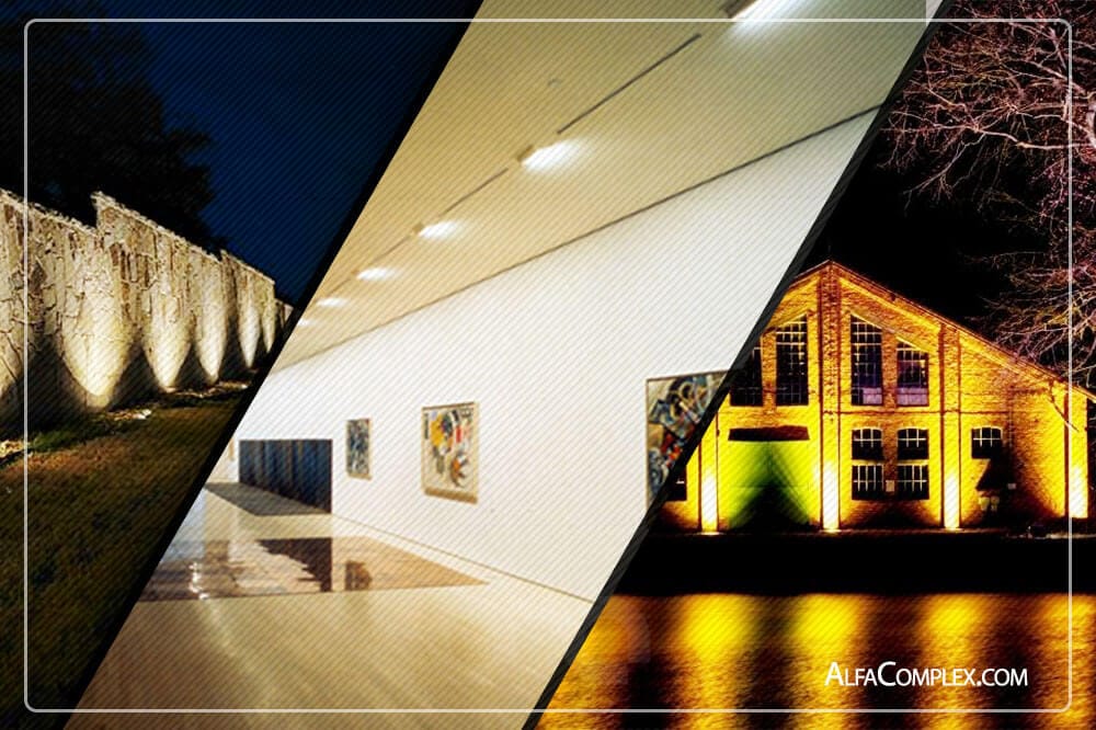 وال واشینگ و نورپردازی تاکیدی