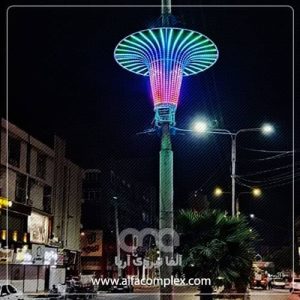 المان نوری کهکشان شهرداری اهواز