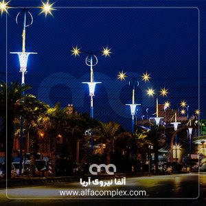 المان نوری کهکشان شهر اهواز