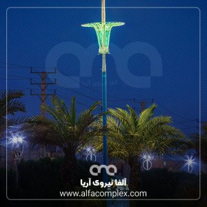 المان نوری کهکشان شهر اهواز