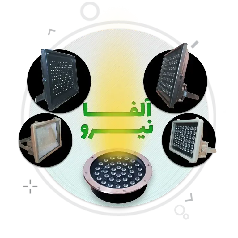 قالب دسته بندی ها پرژکتور آلفا نیرو
