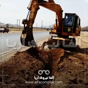 اجرای سیستم روشنایی محور مبارکه اصفهان