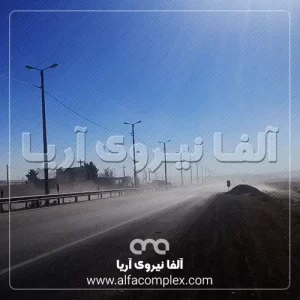 اجرای پروژه روشنایی کمربندی محور شهرضا