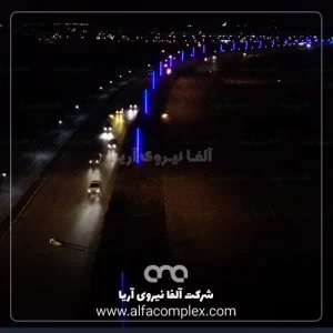 پروژه والواشر خطی افشان سیستم فولکالر nrf در شهرستان مبارکه