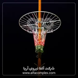 پروژه نورپردازی المان نوری کهکشان فولکالر در اصفهان