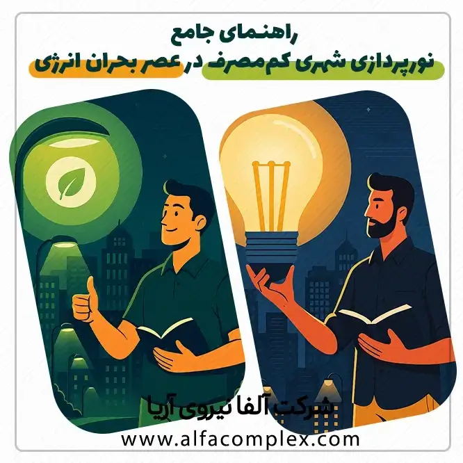 راهنمای جامع نورپردازی شهری کم‌مصرف در عصر بحران انرژی